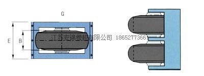  转动型橡胶护舷